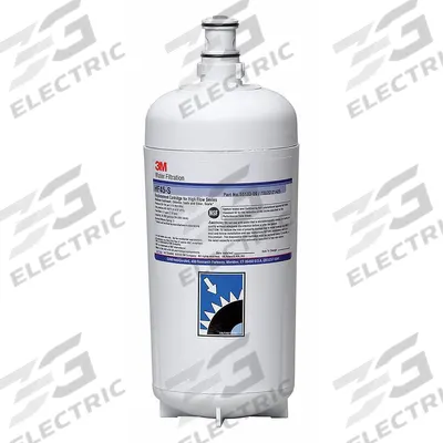 3M WATER FILTRATION PRODUCTS Quick-Connect Water Filter: 3 micron, 2.1 gpm - Quick-Connect Ice Machine & Refrigerator Water Filters