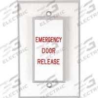 DORTRONICS Exit Push Button: 4 1/2 in Ht, 1 1/2 in Dp, 3 in Wd, Silver, Silver – Aluminum, Gray (MPN W5286-P23DAxE5). Key specifications — Color: Gray; Product Type: Exit Push Button; Brand: DORTRONICS.