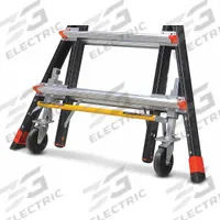 LITTLE GIANT Wheel Lift Assembly: For Combo Ladders, Swivel, 4 Casters, 4 in Wheel Dia, Casters (MPN 15073). Key specifications — Caster Type: Swivel; Includes: Hardware; Brand: LITTLE GIANT; Compatible Ladder Type: Combination Ladders; Compatible with Series: Compact Cage; Product Type: Wheel Lift Assembly.