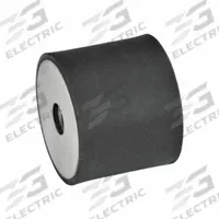 JW WINCO Vibration-Isolating Mount: Cylindrical, Natural Rubber, Female x Female Style (MPN 451-75-55-M12-EE-55). Key specifications — Isolator Body Material: Natural Rubber.