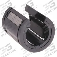 THOMSON Linear Ball Bearing: 1 1/4 in Inside Dia, 1,170 lbf Dynamic Load Capacity, No Wipers (MPN SUPER20OPN). Key specifications — Material: Delrin/Steel; Included Wiper Seals: No Wipers.