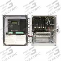 SJE-RHOMBUS Control Panel: Duplex, Single Phase, 120/208/240V AC, 7 to 15 A, 0 Switches Included, 4X (MPN EZS41W114X3A6A8AC10E15A). Key specifications — Current: 7 to 15 A; Rated Voltage: 120/208/240V AC; Alert Output: Visual; Intrinsic Safety: Not Specified Intrinsically Safe; Includes Reversing: Non-Reversing; Dosing Schedule: Demand Dose; Brand: SJE-RHOMBUS.