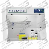 MYSTAIRE Workstation: CleanPrep, 36 in Overall Wd, 29 1/2 in Overall Ht, 24 in Overall Dp, White (MPN MY-DB36). Key specifications — Assembly: Fully Assembled; Brand: MYSTAIRE; Base/Stand Included: Yes; Blower Included: Yes; Work Surface Included: Yes.