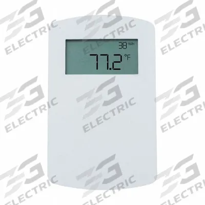 Dwyer Humidity/Temperature Sensor: 4 to 20 mA, Solid State Band Gap, Screw Terminals - Indoor Wall-Mount Transmitters