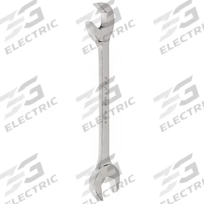 PROTO Open End Wrench: Alloy Steel, Chrome, 1 1/4 in Head Size, 12 1/4 in Overall Lg - SAE, Double End, Open End Wrenches