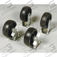 KNAACK Caster Set: Caster Set, Black, 2,600 lb Total Load Capacity (MPN 695). Key specifications — Compatible Product Type: Rolling Tool Boxes; Brand: KNAACK; Product Type: Caster Set; Compatible with Grainger Part Number: 13R517; Compatible with Manufacturer Model No.: 1020; Color: Black.