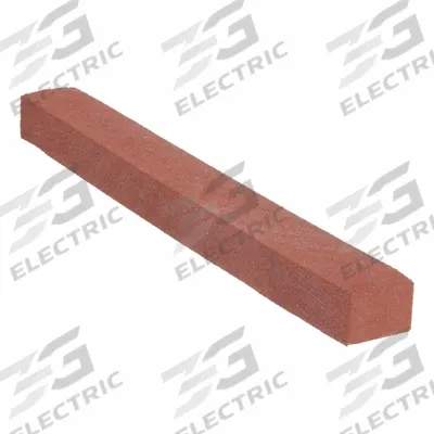 DIAMOND D Rubrite Cleaning Stone: Polishing Fine, 3/8 in Overall Lg - Flexible Cleaning Stones