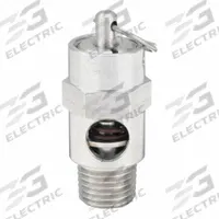 CONRADER Safety Valve: Soft Seat, 1/4 in (M)NPT Inlet (In.), 75 psi Preset Setting (PSI), Viton (MPN SRV250-V-SS-075). Key specifications — attr291993: Soft Seat; attr291998: Stainless Steel; attr292007: Viton; attr292009: Stainless Steel; attr294753: CONRADER.