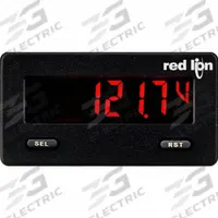 RED LION Voltage Meter: 99,999 Display Span - Min, -19,999 Display Span - Max, 24 V AC, CUB5VB00, 4X. Key specifications — Manufacturer Part Number: CUB5VB00; Accuracy: 0.1%; Digital Display Screen Color: Green/Red; Digital Display Screen Type: LCD; Includes: Panel Gasket; NEMA Enclosure Rating: 4X; Product Type: Voltage Meter; Series: CUB5.