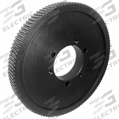 APPROVED VENDOR Timing Belt Pulley: Curvilinear, Bushed, For HTD Timing Belt Section - HTD Section QD Bushed Timing Pulleys