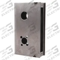 KEEDEX Weldable Gate Box: Weldable Gate Box, Steel, 6 Mounting Holes, Hardware Included, Silver (MPN K-BXMOR1). Key specifications — Brand: KEEDEX; Color: Silver; Finish: Unfinished; Hardware Included: Yes; Material: Steel; Product Type: Weldable Gate Box.