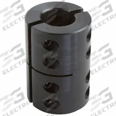 CLIMAX METAL PRODUCTS Rigid Shaft Coupling: 1/2 in Bore Dia 1, 1/2 in Bore Dia 2, Round, Two-Piece (MPN 2CC-050-050). Key specifications — attr870032: Round; attr870041: No; attr870034: CLIMAX METAL PRODUCTS; attr870070: Inch; attr925532: Same Bore Dimensions.