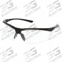 MCR SAFETY Safety Glasses: Clear Lens, Half-Frame, Duramass Hard Coat, Black Frame, VL2 Series, 1 PR (MPN VL230). Key specifications — Brand: MCR SAFETY; Frame Color: Black; Lens Color: Clear.