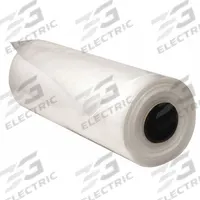 AMERIC Disposable Ventilation Duct: 20 in Dia, 500 ft Lg, For Use With Blowers, Clear (MPN AM-DDISP500). Key specifications — Material: PVC Coated Polyester; Standards: UL-94-VO; Color: Clear; For Use With: Blowers; Conductive Material Construction: No; Brand: AMERIC.