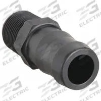 BANJO Barbed Hose Fitting: For 1/2 in Hose I.D., Hose Barb x NPT, 1/2 in x 1/4 in Fitting Size, Hex (MPN HB025-050). Key specifications — attr297231: Hose Barb x NPT; attr297233: Male x Male; attr297234: Hex; attr303817: BANJO.