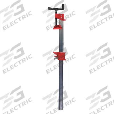 BESSEY Bar Clamp: Extra Heavy Duty, Crank Handle, 60 in Jaw Opening - Max - I-Beam Bar Clamps