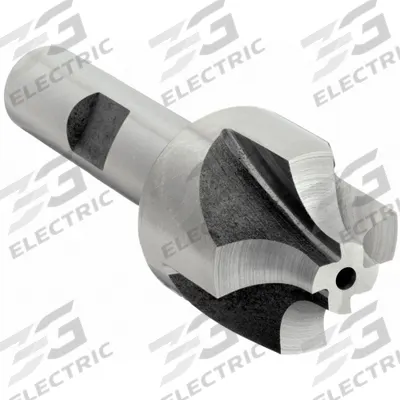 CLEVELAND Corner Rounding End Mill: High Speed Steel, 4 Flute, 1" Mill Dia, 1/4" Rad - High-Speed Steel Corner-Rounding End Mills