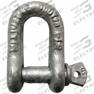 APPROVED VENDOR Anchor Shackle: Chain Shackle, 3,000 lb Working Load Limit - Anchor Shackles for Lifting