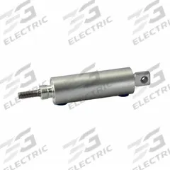 PARKER Round Air Cylinder: 7/16 in Bore, 1/2 in Stroke, Non-Repairable, Stainless Steel, SR, Inch (MPN 0.44DPSR00.50). Key specifications — attr1122958: Rotating Rod; attr942235: Stainless Steel; attr942202: PARKER; attr942209: Aluminum; attr942227: Pivot; attr942243: SR.