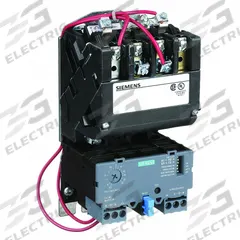 SIEMENS NEMA Magnetic Motor Starter: Non-Reversing, 3 Poles, NEMA Size 1, 27 A, 120V AC Coil (MPN 14DUD32AF). Key specifications — Brand: SIEMENS; Auxiliary Contact Form: 1NO; Coil Voltage: 110/120V AC; Phase: Three; Terminal Connection Type: Screw Terminals; Auxiliary Contacts Included: 1NO; Signaling Features: Pilot Light; Thermal Units Required: None (Not Applicable to Electronic Overloads).