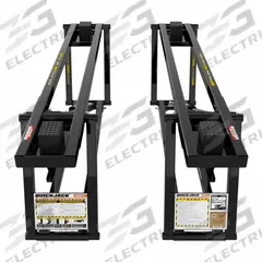 QUICKJACK Portable Car Lift: 8,000 lb Load Capacity, 24 1/2 in Max Lift Ht, 3 1/2 in Min Lift Ht (MPN 5176009). Key specifications — Brand: QUICKJACK; Voltage: 110V.