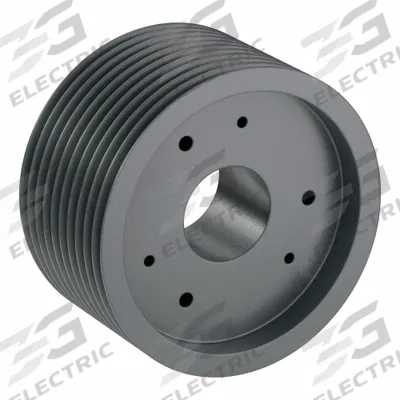 APPROVED VENDOR V-Belt Pulley: 5V1320, 10 Groove, 13.2 in OD, Bushed Bore - Bushed-Bore Cast-Iron Wedge V-Belt Pulleys