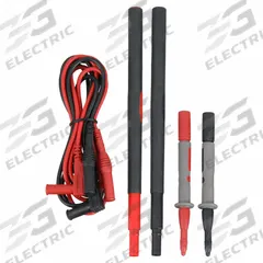 APPROVED VENDOR Test Lead Kit: CAT II 300V/CAT III 1000V, Std Probe, 1,000 V Max Volt, 4 ft Lg (MPN 4WRE8). Key specifications — Brand: APPROVED VENDOR.