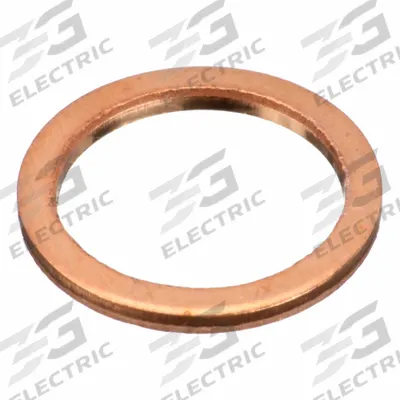 APPROVED VENDOR Sealing Washer: M12 Screw Sz, Copper, Copper Seal, 12 mm Inside Dia, 16 mm Outside Dia - Single-Piece Sealing Washers