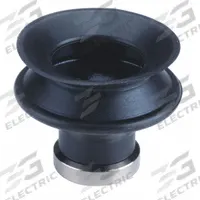 SMC Vacuum Pad: Bellows, w/o Adapter, 25 mm Pad Dia, Fluoro Rubber, Black with Green Mark, 60A (MPN ZP25BF). Key specifications — attr1019101: ZP25BF; attr1019103: SMC; attr1019107: 60A.