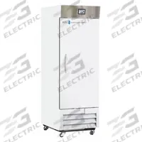 AMERICAN BIOTECH SUPPLY Lab Refrigerator: 23 cu ft, Upright, 1°C to 10°C, 34 3/4 in Overall Dp (MPN ABT-HC-23S-TS). Key specifications — Door Opening Style: Right; Color: White; Alarm Type: Door Ajar; Manufacturer Part Number: ABT-HC-23S-TS; Brand: AMERICAN BIOTECH SUPPLY; Product Type: Lab Refrigerator; Door Type: Swing Solid; Refrigerant Type: R-290.