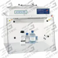 MYSTAIRE Filtered Workstation: MY-ISO, 24 in Overall Wd, 24 in Overall Dp, 30 in Overall Ht (MPN MY-VLF24). Key specifications — Assembly: Fully Assembled; Brand: MYSTAIRE; Base/Stand Included: Yes; Work Surface Included: Yes.