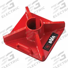 BVA HYDRAULICS Single Acting Cylinder Base: For H25, For 25 ton, 25 ton Capacity of Attachment (MPN CB25). Key specifications — attr99086: Single Acting Cylinder Base; attr96708: H25; attr98872: BVA HYDRAULICS.
