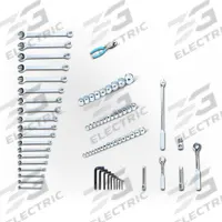 WRIGHT Metric Apprentice Tool Set: 75 Total Pcs, Sockets and Accessories/Wrenches, Metric, Tool Box (MPN 199). Key specifications — attr538253: WRIGHT; attr548973: Slip Joint Plier; attr548974: Metric L-Key Set, Short Arm in Pouch 10 Piece Set; attr548975: (3) Drive Tools; attr548983: (19) Combination Wrenches 12 Pt Metric Satin.