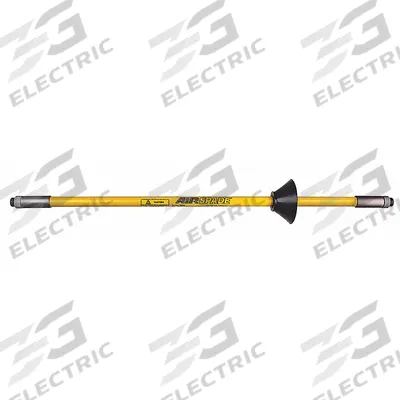 AIRSPADE Barrel Assembly with Dirt Shield: AirSpade 2000, M to M, 47 in Overall Lg - Dirt Shield Assemblies