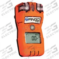 INDUSTRIAL SCIENTIFIC Single-Gas Detector: Adj, IP66/IP67, INDUSTRIAL SCIENTIFIC Tango TX1, Lithium (MPN TX1-5). Key specifications — Gas Detected: Hydrogen Sulfide; Housing Color: Orange; Battery Chemistry: Lithium.