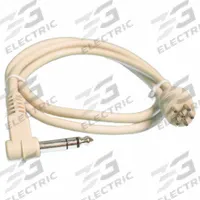 RCA Healthcare TV Jumper Cable: RCAJ-36-146 White, 6-pin Male Plug to RCA 1/4" Phono Jack, White. Key specifications — Manufacturer Part Number: RCAJ-36-146; Brand: RCA; Color: White; Features: Converts From 5-pin Male Plug to RCA 1/4" Phono Jack; For Use With: RCA J Model Televisions; Includes: Cable; Product Type: Healthcare TV Jumper Cable; Compatible With_Broad: RCA.