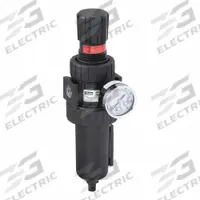 PARKER Filter-Regulator: 07E Series, 1/2 in NPT, 90 cfm, 5 micron, 250 psi Max Op Pressure, Zinc (MPN 07E34B18AC). Key specifications — attr109419: PARKER; attr109429: Zinc; attr109463: Yes; attr109467: Nitrile; attr109468: 07E.