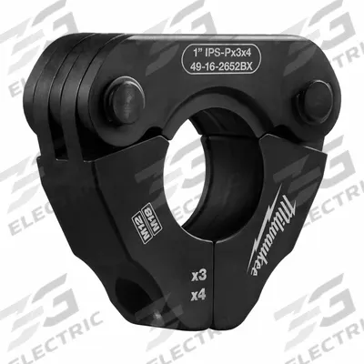 MILWAUKEE Press Ring: 1 in Pipe, 304 Stainless Steel/316 Stainless Steel/Black Iron - Jaws & Rings for Standard & Extended Press Tools