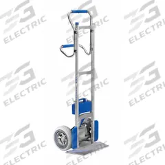 LIFTKAR SAL General Purpose Hand Truck: 375 lb Cap, Four-Position Extended, Aluminum, Flat-Free (MPN 274255). Key specifications — Frame Type: Rounded Back; Frame Material: Aluminum; Charge Time: 4 hr; Battery Type: Absorbent Glass Mat (AGM); Brand: LIFTKAR SAL.