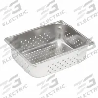 VOLLRATH Steam Table Pan: Half Size, Rectangular, 22 ga Gauge, 6.7 qt Capacity, NSF Certified (MPN 30243). Key specifications — Brand: VOLLRATH; Dishwasher Safe: No; NSF Certified: Yes; Product Type: Steam Table Pan; Manufacturer Part Number: 30243.