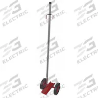 APPROVED VENDOR Panel Dolly: 150 lb, Red, 56 in H x 13 in W, Rubber Casters (MPN 48J127). Key specifications — Color: Red; Caster Wheel Type: Solid; Brand: APPROVED VENDOR; Caster Wheel/Tread Material: Rubber.