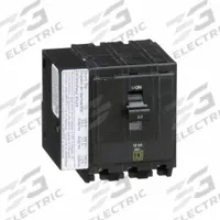 SQUARE D Miniature Circuit Breaker: 50 A, 120/240V AC, Three Phase, 10kA at 120/240V AC, 3 Poles (MPN QO3501021). Key specifications — Phase: Three; Amps: 50 A; AC Voltage Rating: 120/240V AC; Max. AIR Rating: 10kA at 120/240V AC; For Use With: QO Load Centers and NQ Panelboards; Brand: SQUARE D.