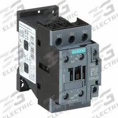 SIEMENS IEC Magnetic Contactor: Non-Reversing, 3 Poles, 3NO Contacts, 17 A, 24V AC Coil (MPN 3RT20251AC20). Key specifications — Brand: SIEMENS; Integrated Surge Suppression: No.
