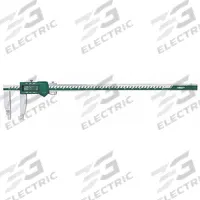 INSIZE Nib Jaw Digital Caliper: 0 in to 40 in /0 mm to 1,000 mm, Inch/Metric, +/- 0.08mm Accuracy (MPN 1106-1002). Key specifications — attr1185476: INSIZE; attr1185435: Outside; attr1185436: Not Included; attr1185475: Not Rated; attr1185429: +/- 0.08mm; attr1185430: 0.0005 in/0.01 mm; attr1218557: Transmitter Required; attr1220488: Not Included.