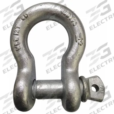 APPROVED VENDOR Anchor Shackle: Anchor Shackle, 4,000 lb Working Load Limit, Alloy Steel - High-Strength Anchor Shackles for Lifting