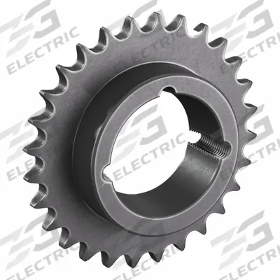 TRITAN Bushed Roller Chain Sprocket: For 40 Chain, 28 Teeth, 4.466 in Pitch Dia - Size 40 Bushed-Bore Roller Chain Sprockets