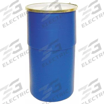 APPROVED VENDOR Transport Drum: HDPE, 15 gal, Lever Lock Ring, Unlined/No Interior Coating - Nestable Plastic Overpack Drums