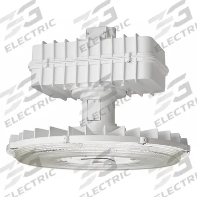 LITHONIA LIGHTING High Bay: 19,179 lm, 5000K, 20 ft – 40 ft Mounting Ht - Round LED Bay Lights