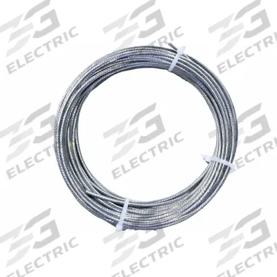 APPROVED VENDOR Wire Rope: Stainless Steel, 1 x 19, 1,640 lb Working Load Limit - Corrosion-Resistant Stainless-Steel Wire Rope