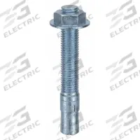MKT FASTENING Wedge Anchor: 5 1/2 in Overall Lg, 3/4 in Dia, 3/4"-10 Thread Size, Steel, 20 PK (MPN 2534512). Key specifications — Brand: MKT FASTENING; Anchor Type: Wedge; Finish Type: Zinc Yellow.